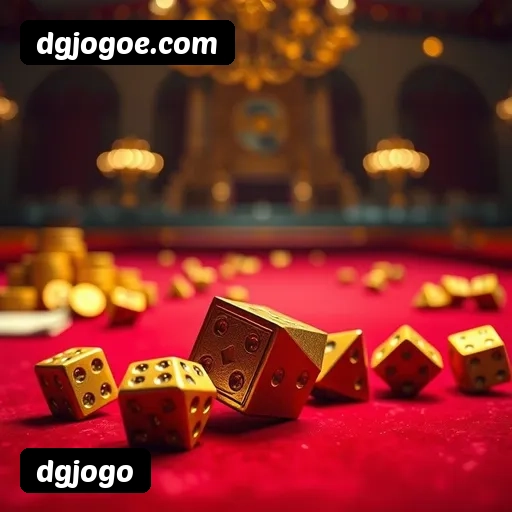 App dgjogo para iOS e Android — interface mobile, login biométrico e PIX integrado